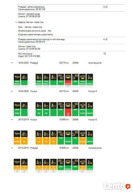 BMW Sprawdzenie VIN przebieg historia serwisowa 7/7