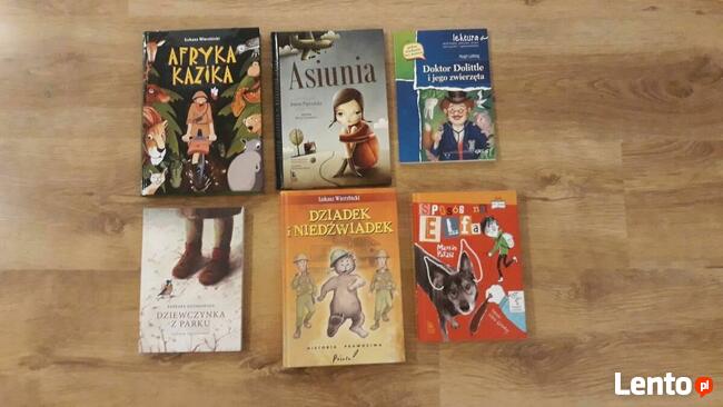 Książki lektury szkola podstawowa