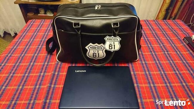 Torba na laptop turystyczna sportowa na pasek Jak nowaUNISEX