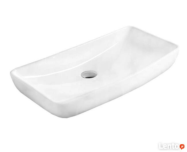 UMYWALKA NABLATOWA 60x40 cm STAWIANA biała