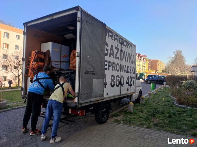 DRAGON - PRZEPROWADZKI Sulechów, taxi bagażowe, transport