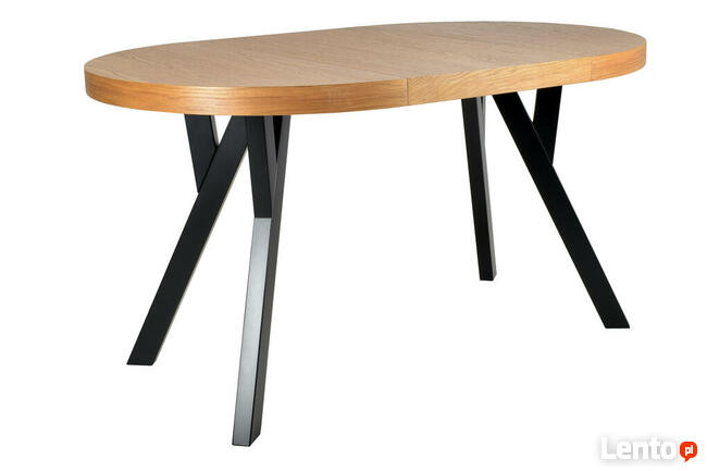 Stół okrągły rozkład. L-3 śr. 80cm + 2 duże wkładki szer. 50