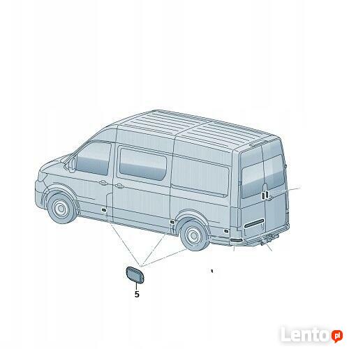 Lampa boczna Volkswagen Crafter II 2017- Man TGE 7C3945061B