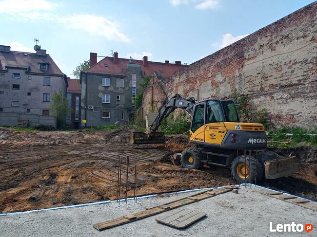 Usługi koparko ładowarka, koparka mecalac, minikoparka