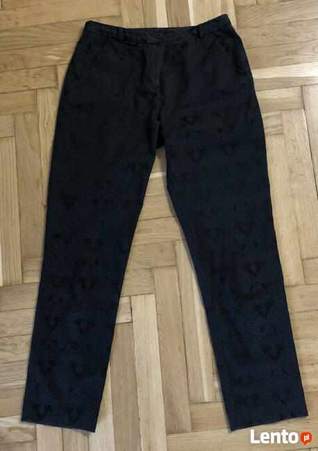 Spodnie 7/8 Atmosphere roz. 36, tkanina żakardowa