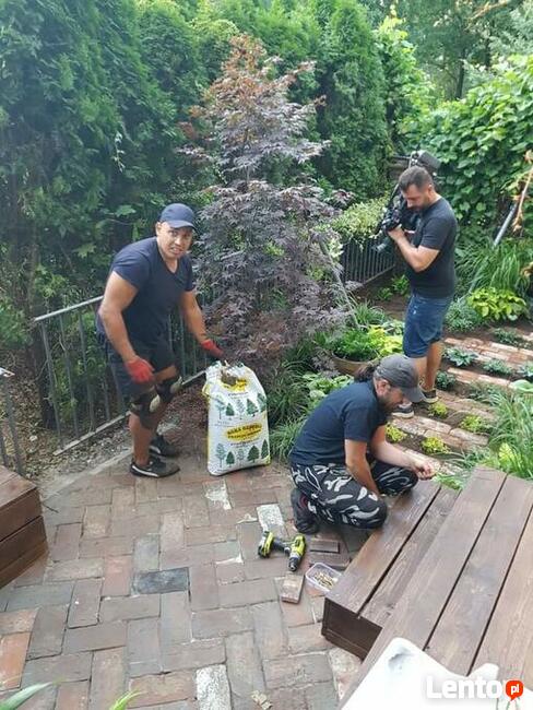 Ogrodnictwo od A do Z.2 pracowników swoje auto, narz. 1200pln