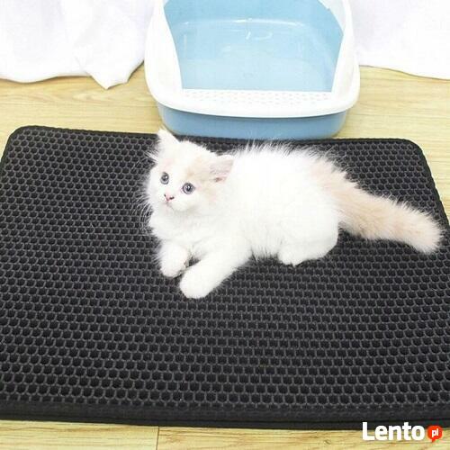 Mata Pod Kuwetę Dla Kotów Na Żwirek. Polecam