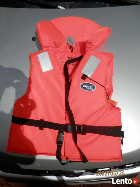 KAMIZELKA asekuracyjna wędkarska RYBY XXL 70+ kg