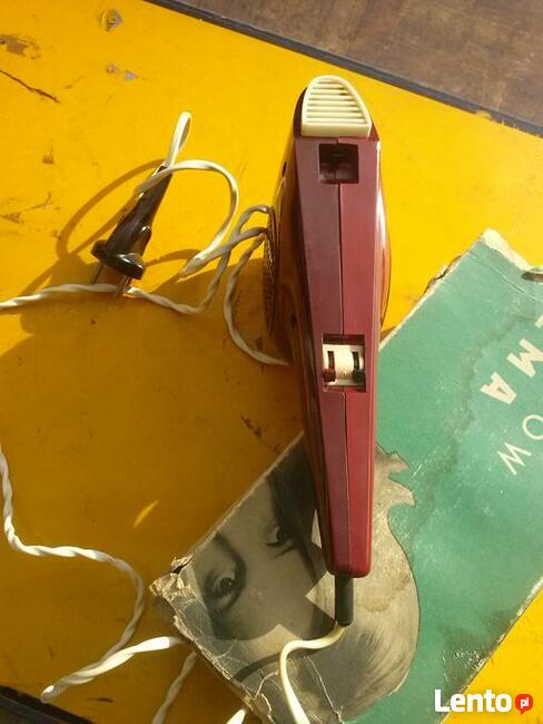 Antyk, stara, z PRL-u, suszarka ręczna Fema, 50 zł.