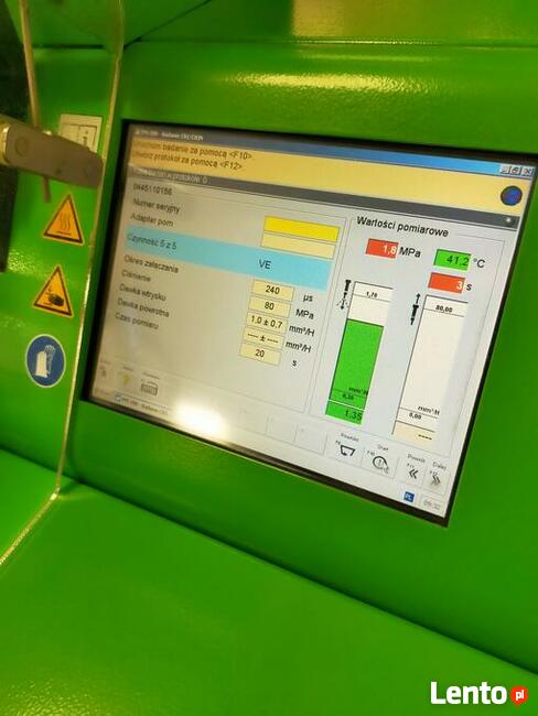 Eps 205 tester wtryskiwaczy stół probierczy Bosch 49.000 pln