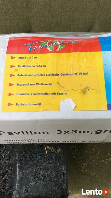 Pawilon ogrodowy 3 x 3 i 3 x 6 m