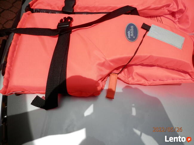 KAMIZELKA asekuracyjna wędkarska RYBY XXL 70+ kg