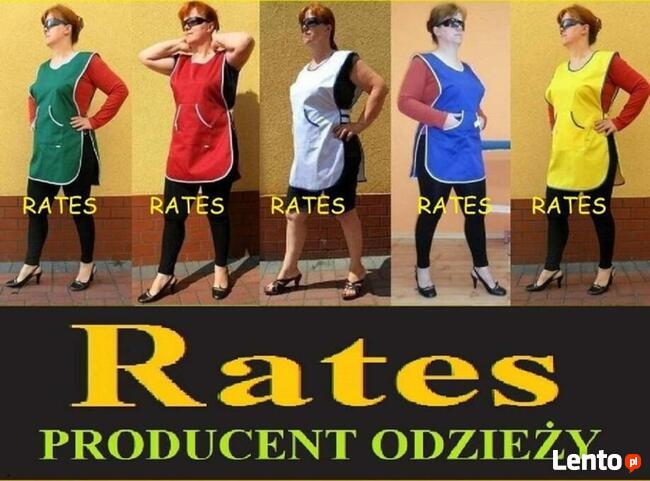 Fartuchy Medyczne cena 20,00 zł.netto RATES Producent Odzież