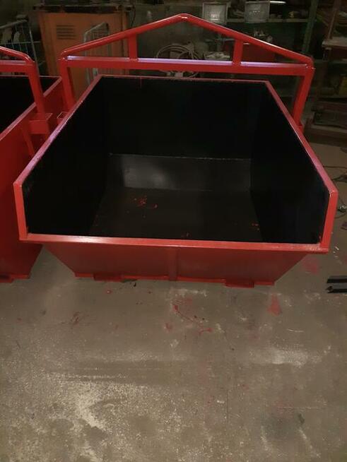 Pojemnik na gruz 1m³, Koleba samowyładowcza 1m³,