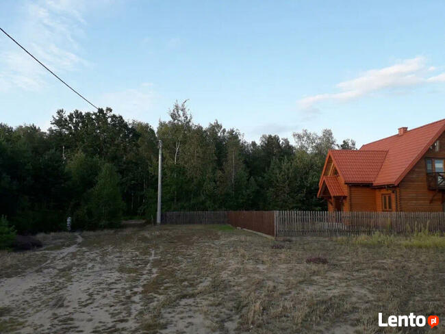 Działka budowlana 1000 m2, pod lasem, blisko Mazur