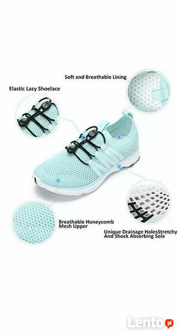 40 Gracosy buty do sportów wodnych 25,5cm miętowe