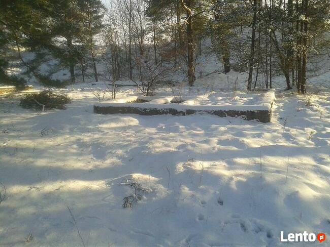 Działki rekreacyjne z fundamentami na Mazurach