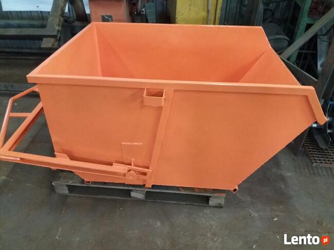 Pojemnik na gruz 1m³, Koleba samowyładowcza 1m³,