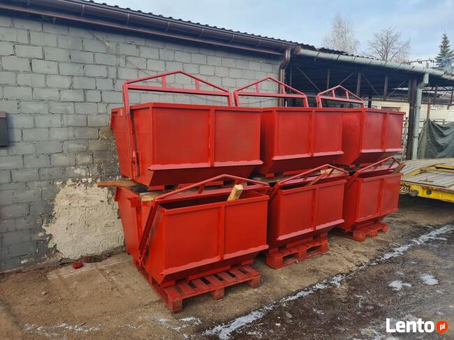 Pojemnik na gruz 1m³, Koleba samowyładowcza 1m³,
