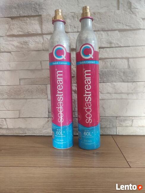 Sodastream quick connect butla cylinder nabijanie wymiana