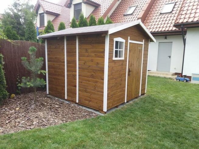 Domek narzędziowy 2,5x2,5 nie malowany Polak -Domki