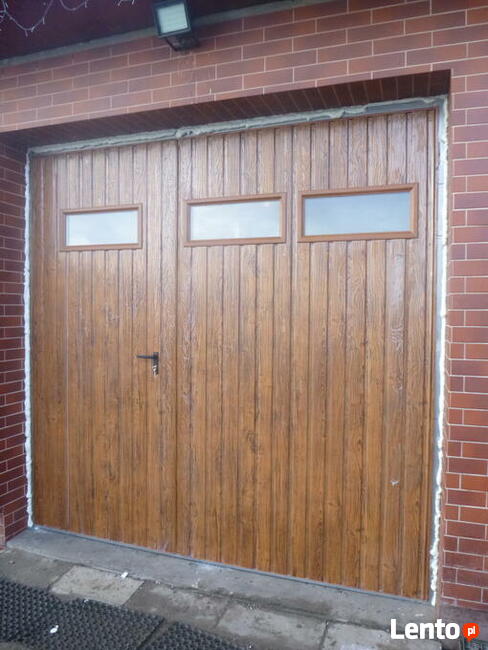 Brama dwuskrzydłowa okna świetliki PRODUCENT