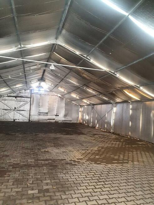 Sprzedam halę namiotową 720 m2 używaną, stan dobry Kielce