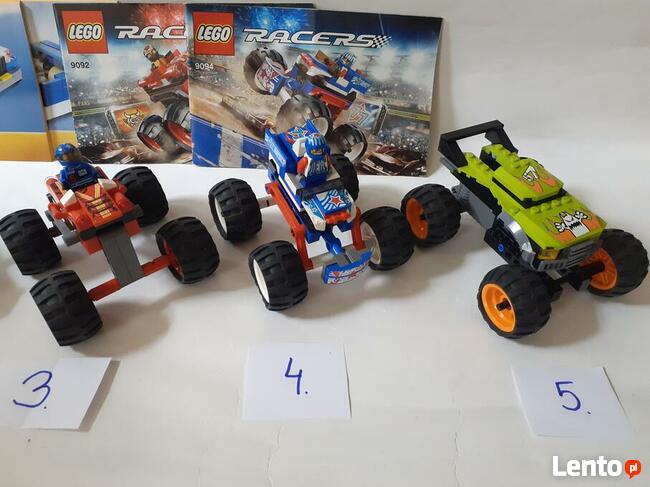 Klocki Lego - Racers - auta - 9092, 9094, 8165