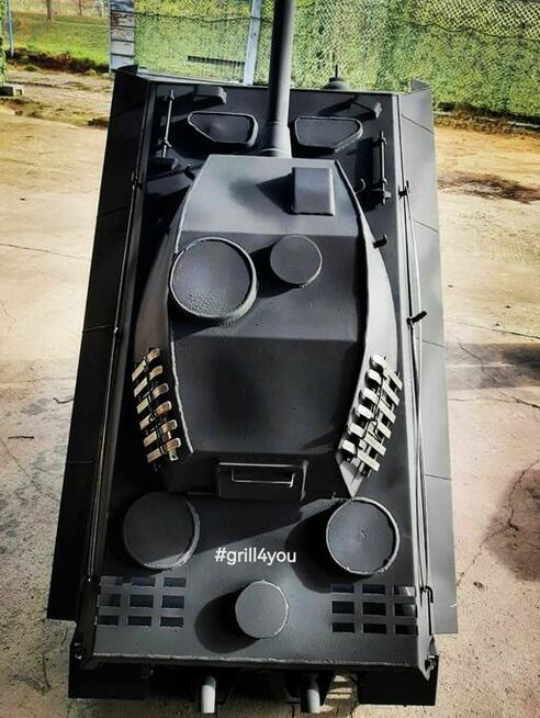 Grill Ogrodowy Czolg Tygrys II - Tygrys Krolewski