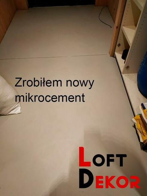 Posadzki i ściany z mikrocementu. mikrocement