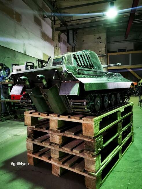 Grill Ogrodowy Czolg Tygrys II - Tygrys Krolewski