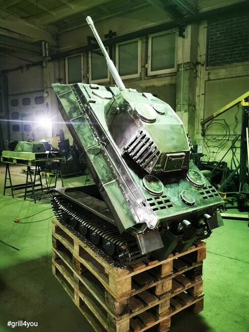 Grill Ogrodowy Czolg Tygrys II - Tygrys Krolewski