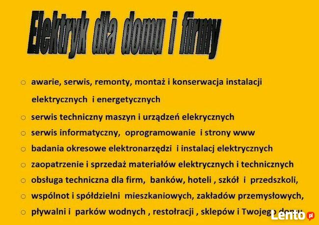 Pogotowie techniczne - usługi dla domu i firmy.