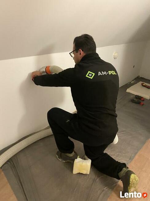 Ocieplanie i izolacje wełną celulozową, celuloza, wdmuchiwanie