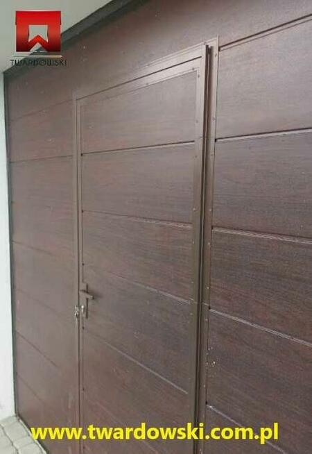 Brama segmentowa garażowa kolor złoty dąb i inne renolity