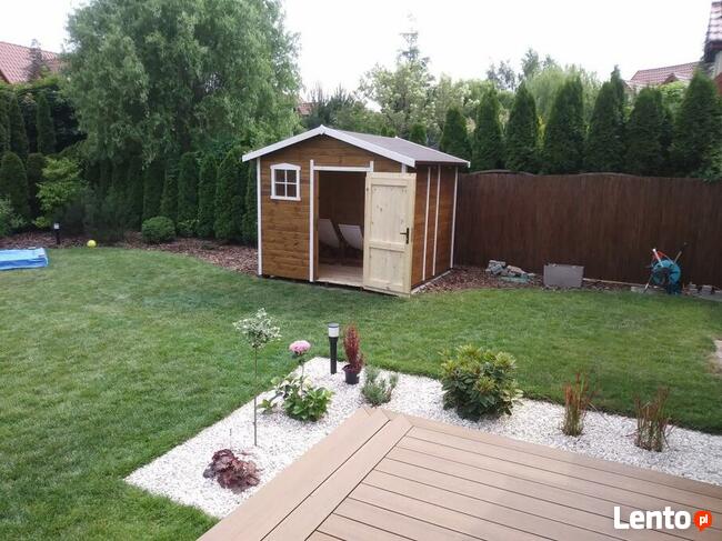 Domek narzędziowy 2,5x2,5 nie malowany Polak -Domki