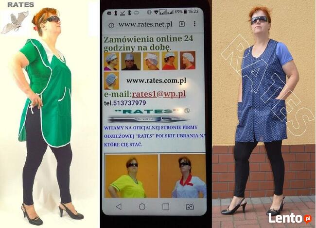 Odzież Medyczna i Robocza Firmy RATES zaopatrzenie Mielec