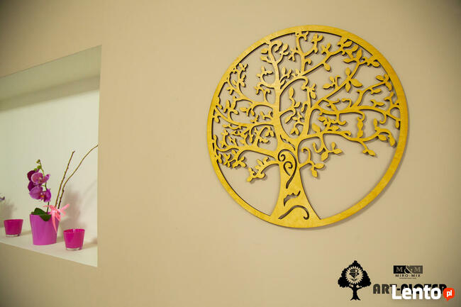 DRZEWO ŻYCIA Ażurowy panel dekoracyjny GrawAtka