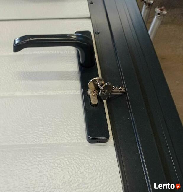 Drzwi techniczne kolor Antracyt robione na wymiar