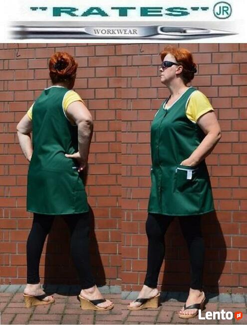Fartuchy Robocze dla Sprzątaczek.Producent RATES Warszawa
