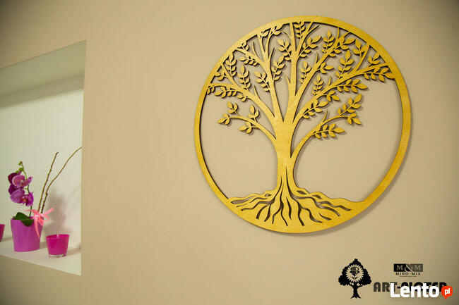 DRZEWO ŻYCIA Ażurowy panel dekoracyjny GrawAtka