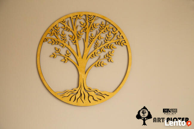 DRZEWO ŻYCIA Ażurowy panel dekoracyjny GrawAtka