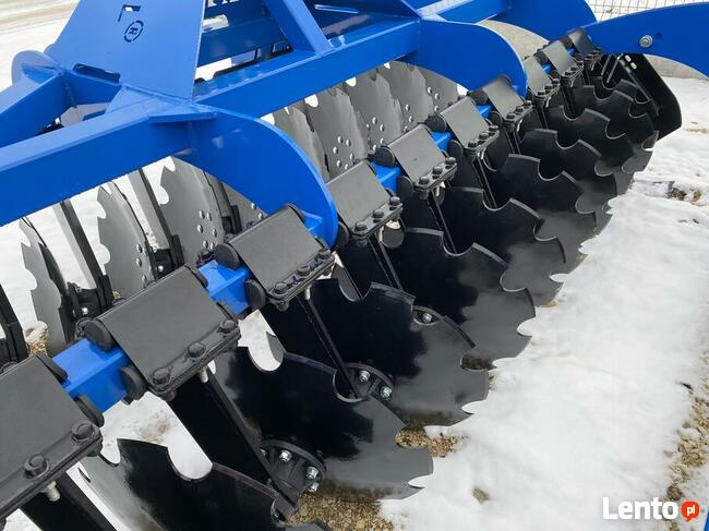 Brona Talerzowa Ciężka 4.0 m wał rurowy TRANSPORT