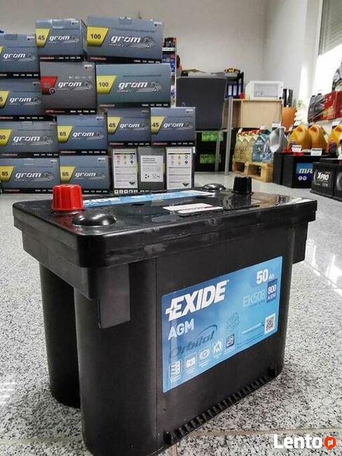 Akumulator Exide Orbital Start-Stop AGM EK508 50Ah 800A DOWÓ