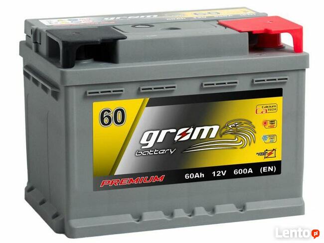 Akumulator GROM Premium 60Ah 600A EN DTR