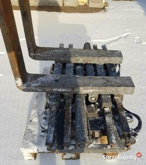 Obrotowy chwytak widłowy Kaup 3 klasa