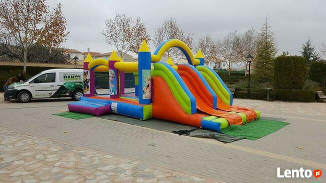 Dmuchańce Dmuchaniec dmuchana zjeżdżalnia dmuchany zamek