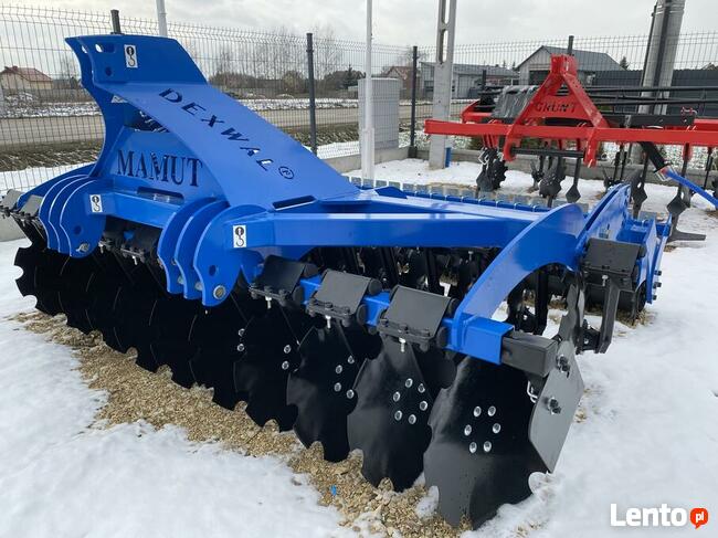 Brona Talerzowa Ciężka 4.0 m wał rurowy TRANSPORT