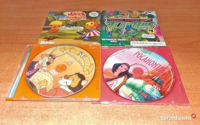 Odtwarzacz przenośny 2 x 7" DVD Akai APD710T+10xbajki