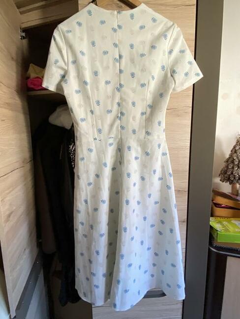 Elegancka sukienka 36 s Komunia chrzest polski producent nif